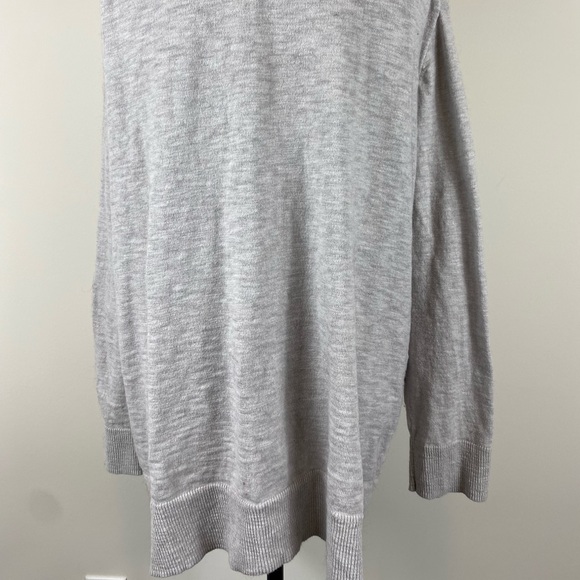 Madewell | Women’s Light Gray Cardigan Sweater | 2X - Picture 4 of 7
